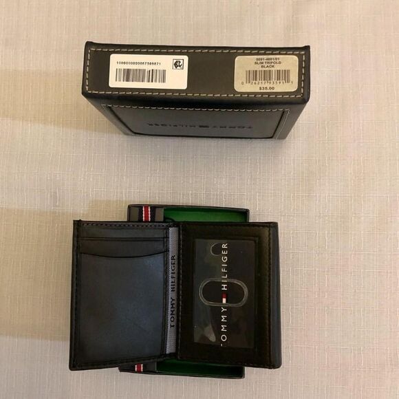 Tommy Hilfiger Men's Black Wallet - Picture 3 of 5